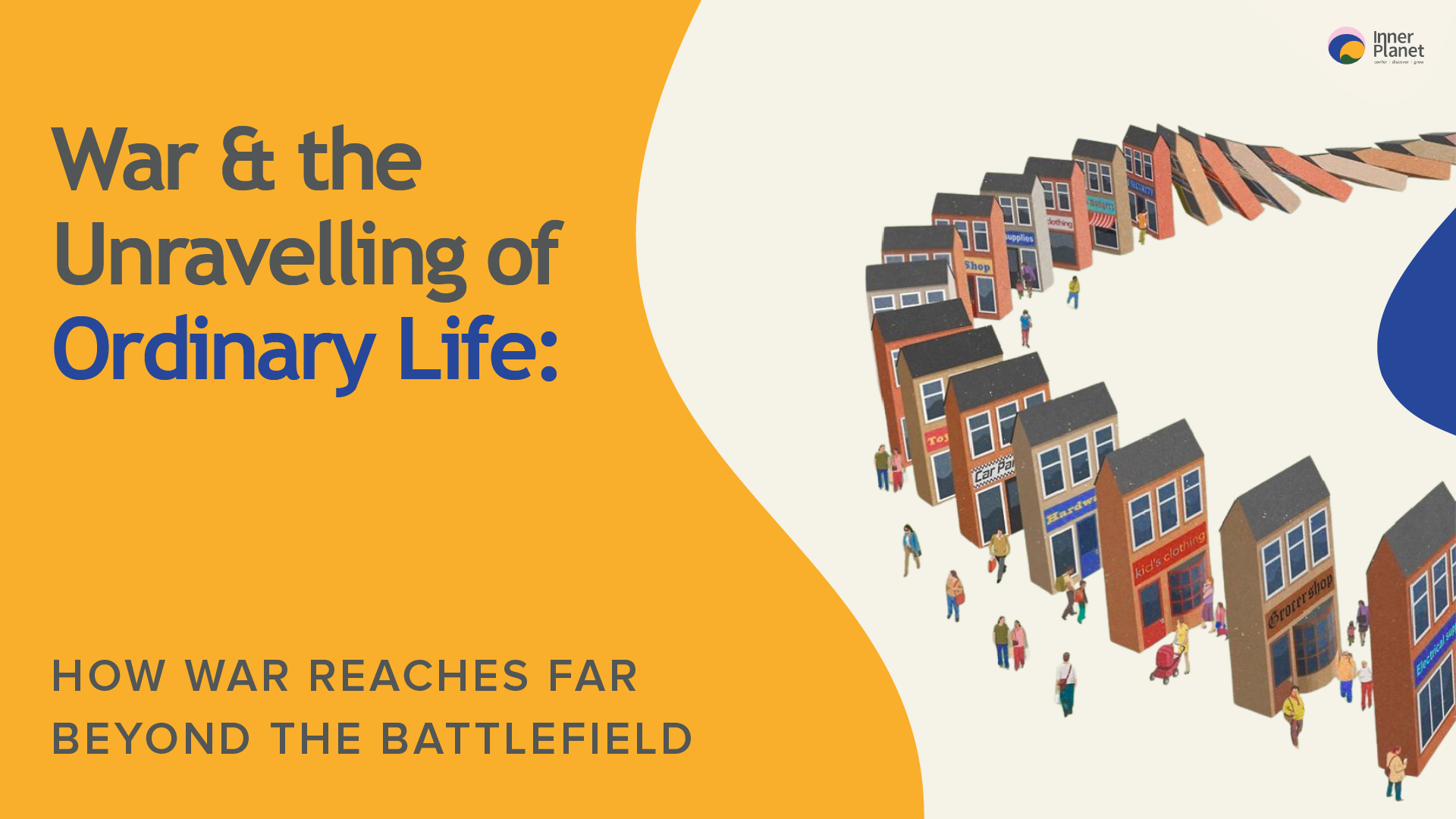 How War Unravels The Ordinary Lives Of Ordinary Civilians